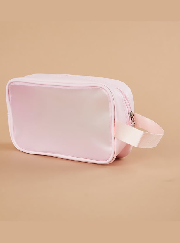 GINGER Heart Print Vanity Pouch