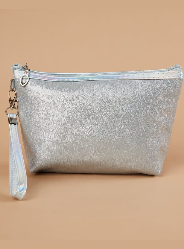 GINGER Metallic Finish Pouch