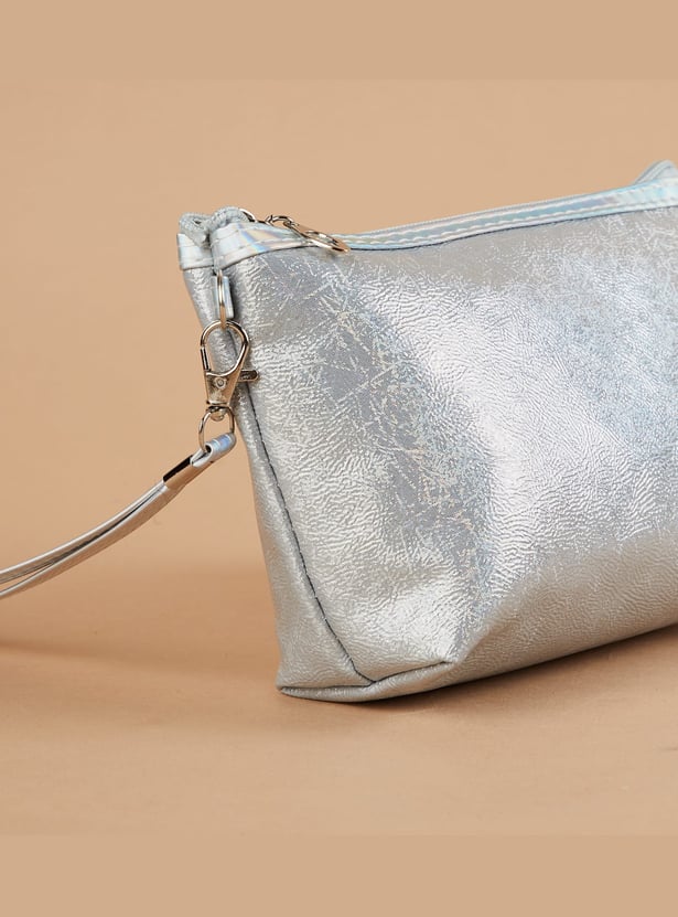 GINGER Metallic Finish Pouch