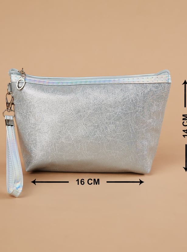 GINGER Metallic Finish Pouch