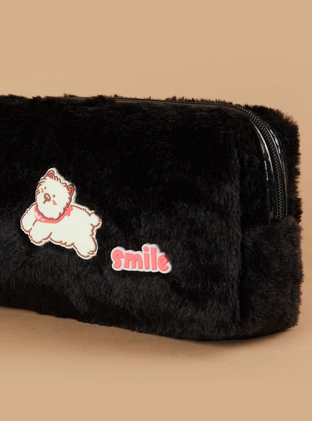 GINGER Appliqued Vanity Pouch