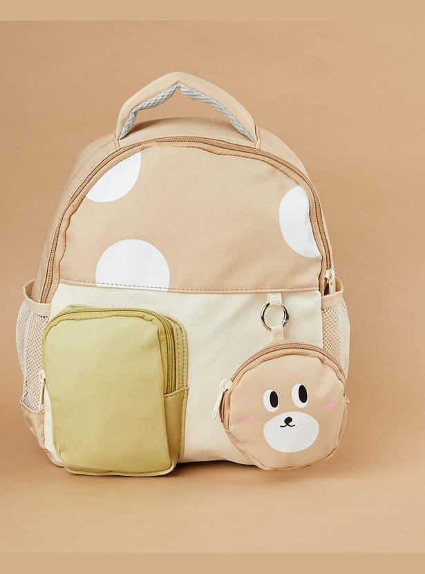 GINGER Girls Printed Backpack