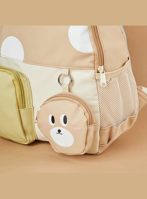 GINGER Girls Printed Backpack