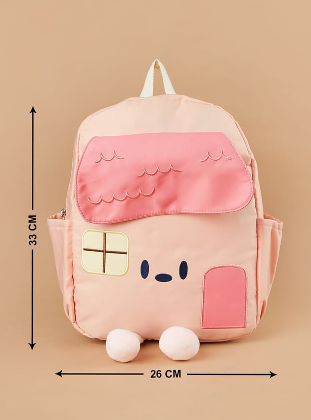 GINGER Girls Appliqued Backpack