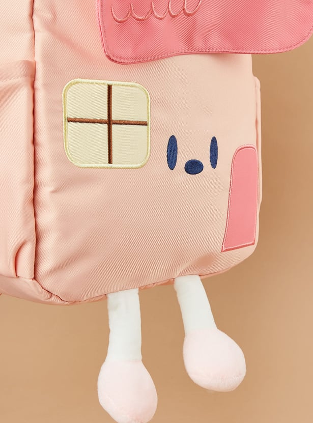 GINGER Girls Appliqued Backpack