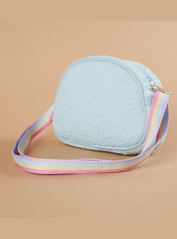 GINGER Girls Textured Sling Bag