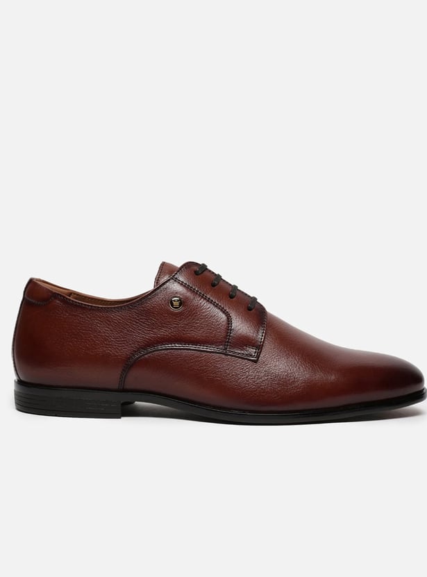 LOUIS PHILIPPE Solid Lace-Ups Shoes