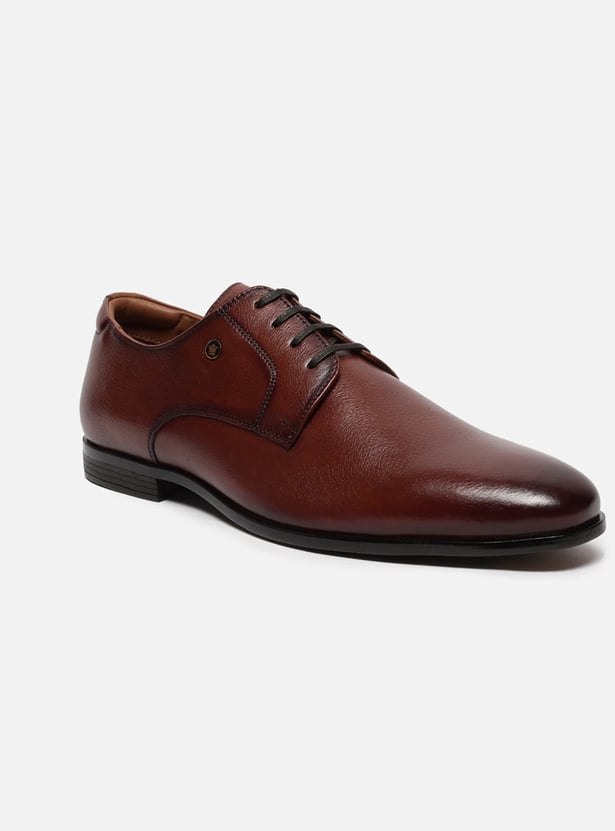 LOUIS PHILIPPE Solid Lace-Ups Shoes