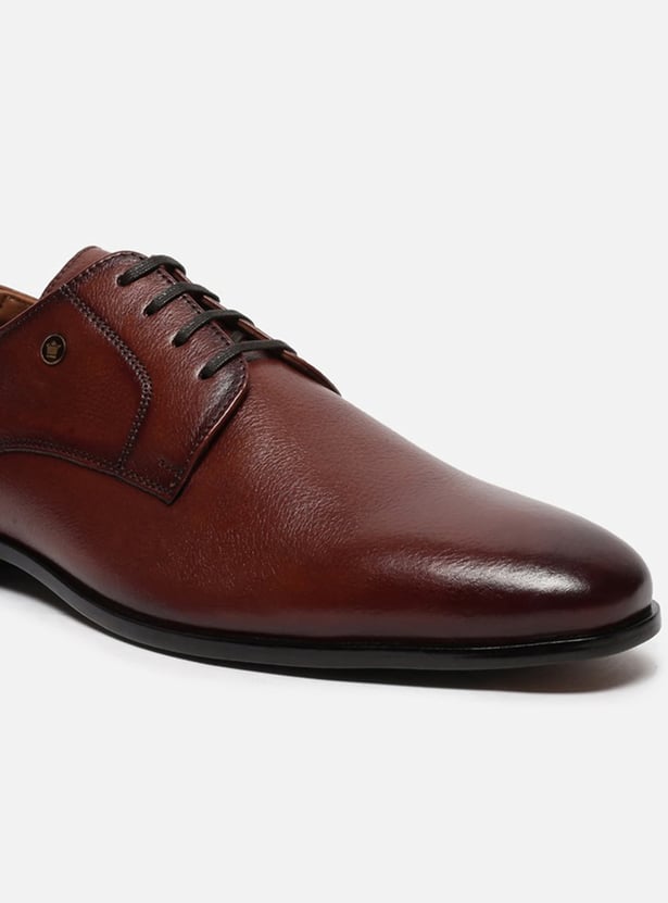 LOUIS PHILIPPE Solid Lace-Ups Shoes