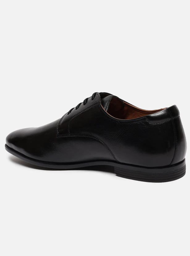 LOUIS PHILIPPE Solid Lace-Up Shoes