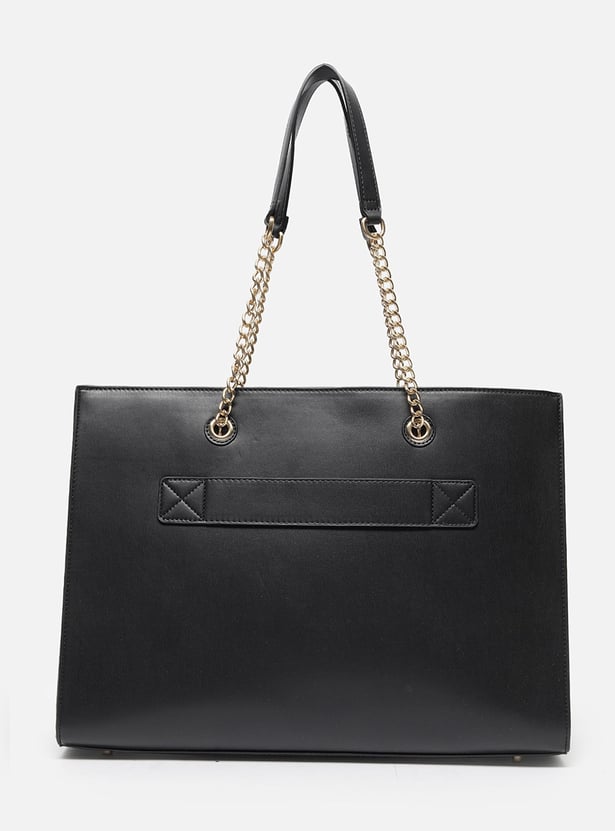 ALLEN SOLLY Geometric Print Laptop Bag