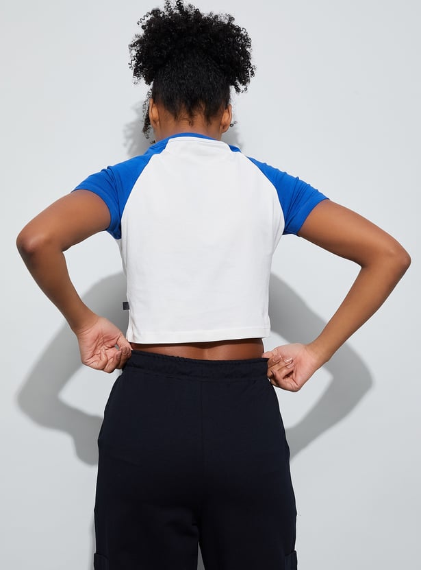 KAPPA Printed Crop T-shirt