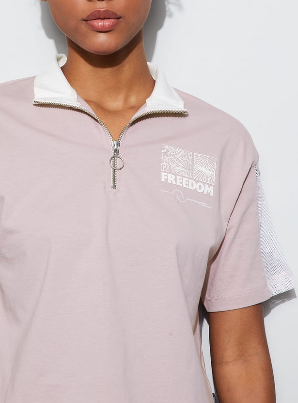KAPPA Printed Polo T-shirt