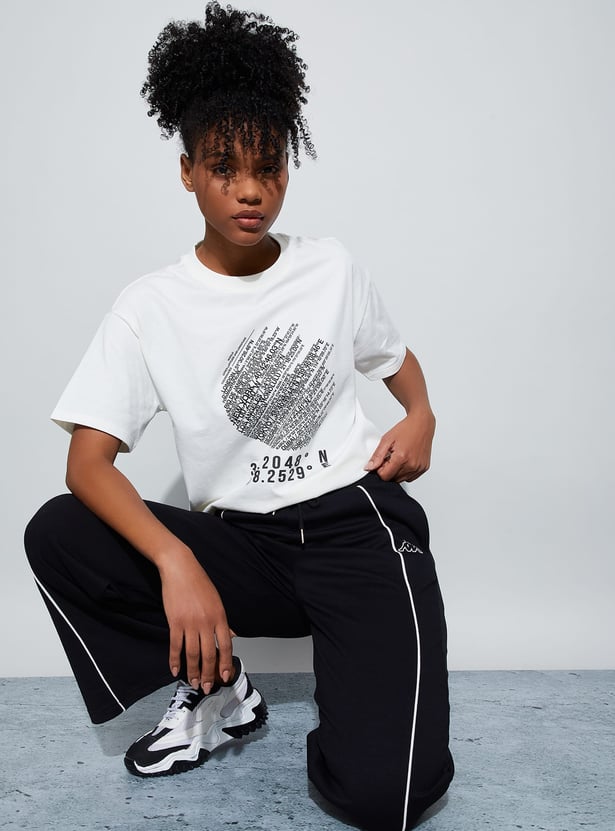 KAPPA Graphic Print Sports T-shirt