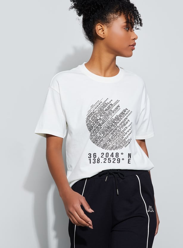 KAPPA Graphic Print Sports T-shirt