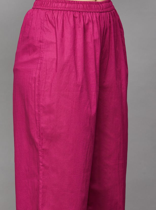 BIBA Printed A-line Kurta Set