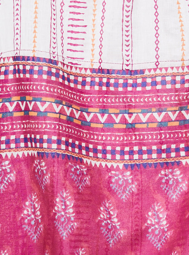 BIBA Printed A-line Kurta Set