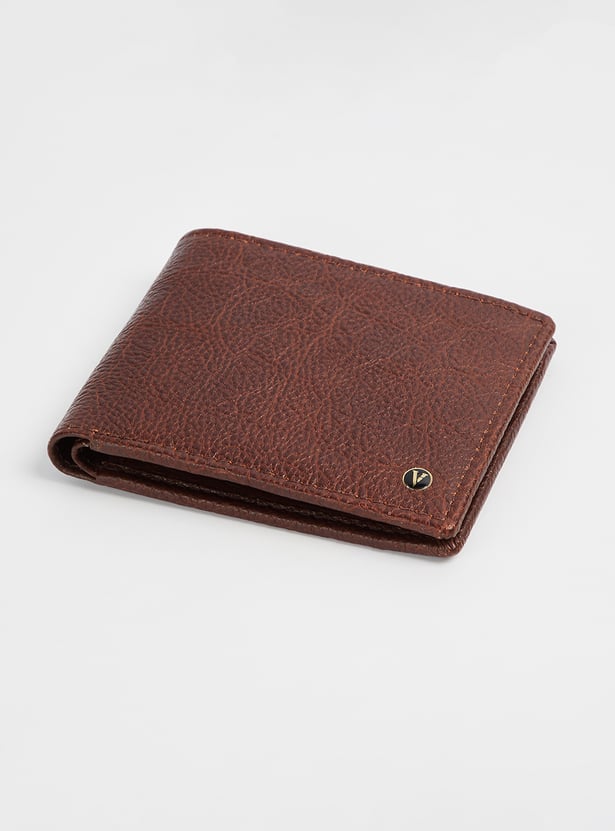 VAN HEUSEN Textured Leather Bi-Fold Wallet