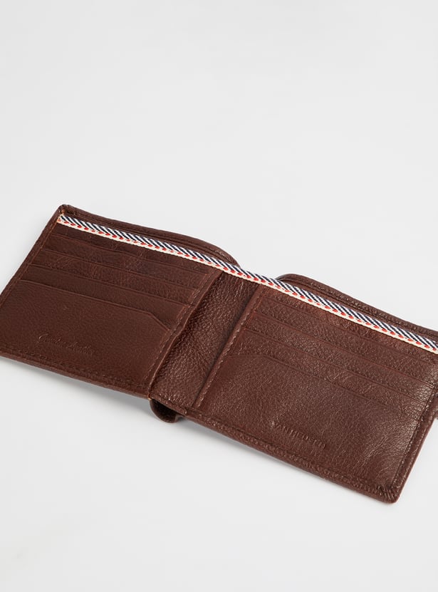 VAN HEUSEN Textured Leather Bi-Fold Wallet