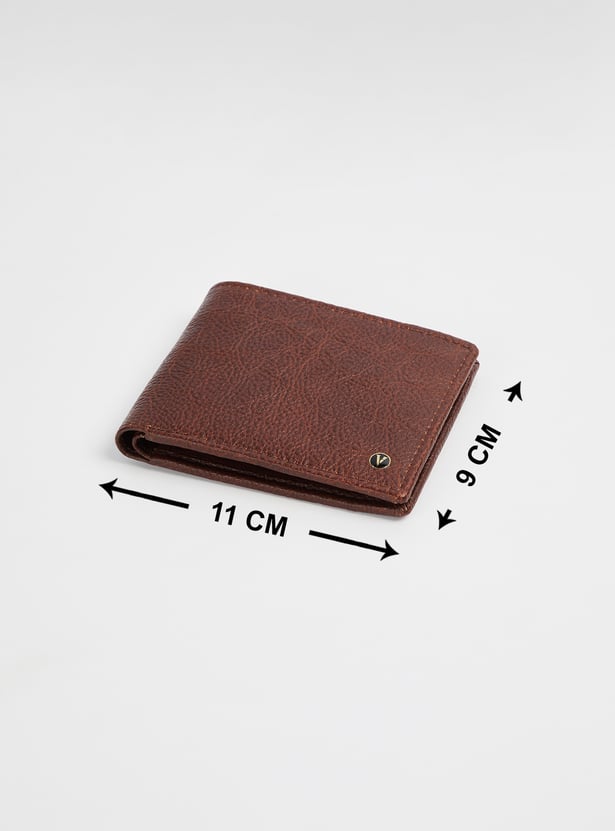 VAN HEUSEN Textured Leather Bi-Fold Wallet