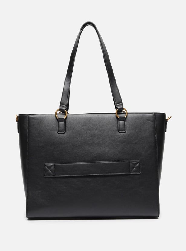 VAN HEUSEN Solid Shoulder Bag with Pouch