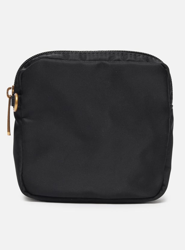 VAN HEUSEN Solid Shoulder Bag with Pouch