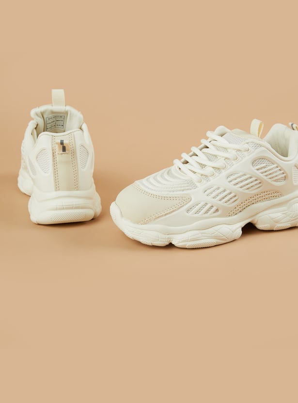 FAME FOREVER Boys Mesh Panel Sneakers
