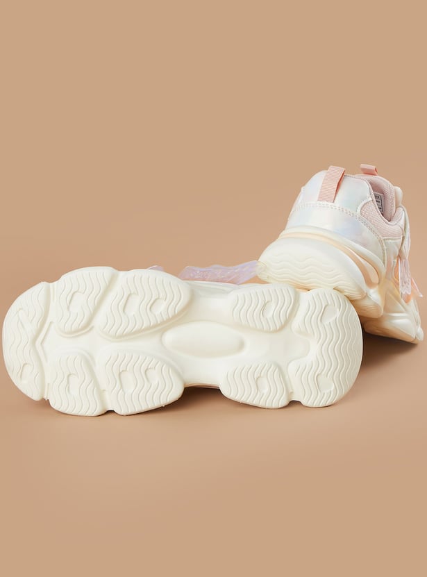 FAME FOREVER Girls Butterfly Sneakers