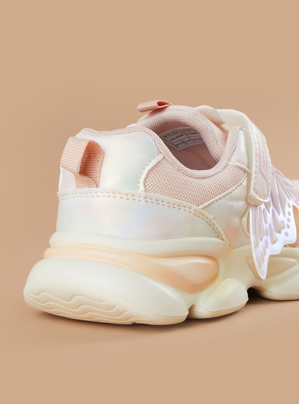 FAME FOREVER Girls Butterfly Sneakers