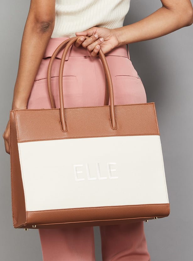 ELLE Colourblock Laptop Bag