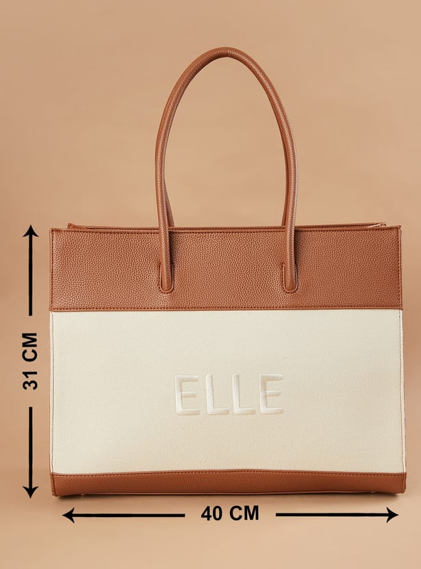 ELLE Colourblock Laptop Bag