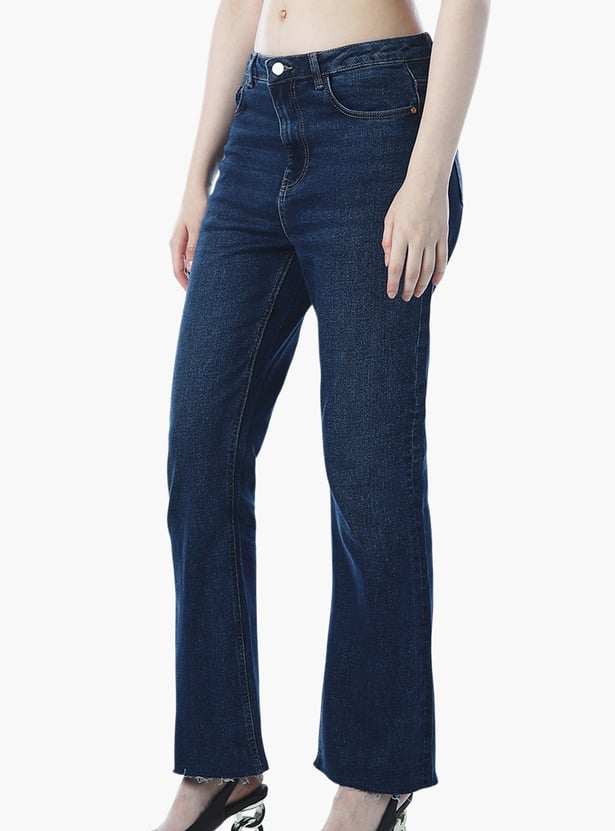 ONLY Washed Bootcut Jeans