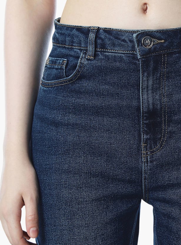 ONLY Washed Bootcut Jeans