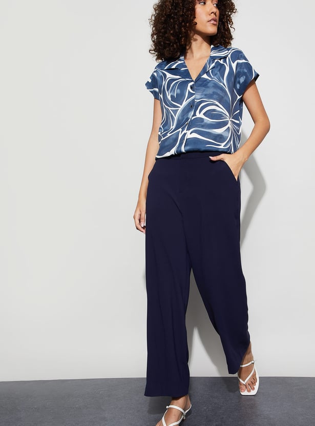 CODE Floral Print Shirt