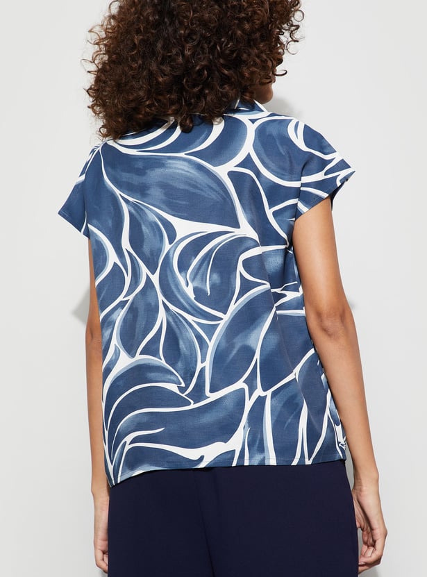 CODE Floral Print Shirt