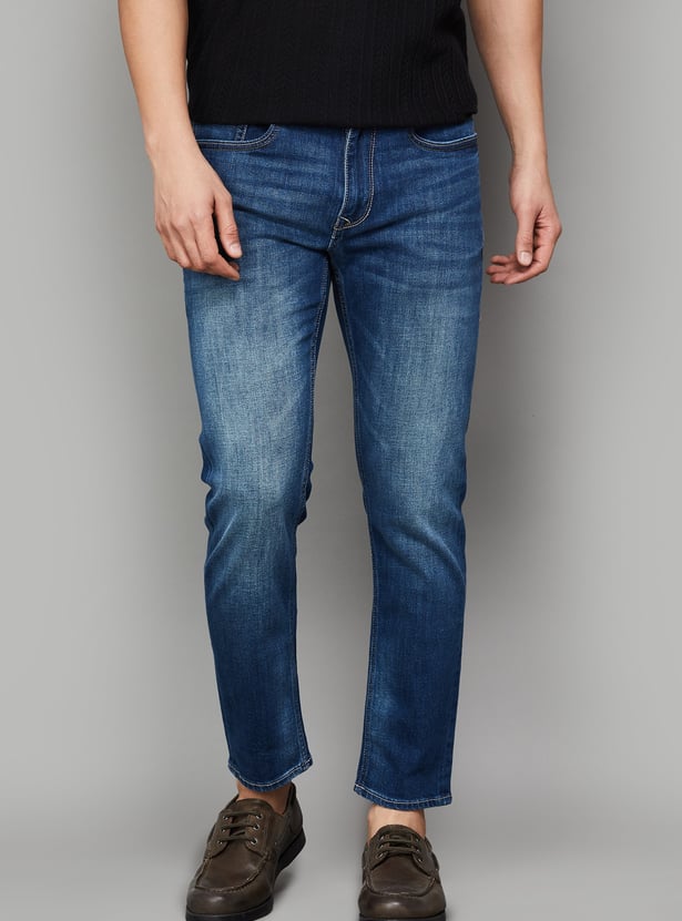 LP JEANS Stonewashed Slim Fit Jeans