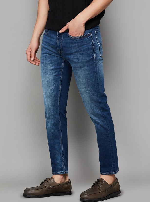 LP JEANS Stonewashed Slim Fit Jeans