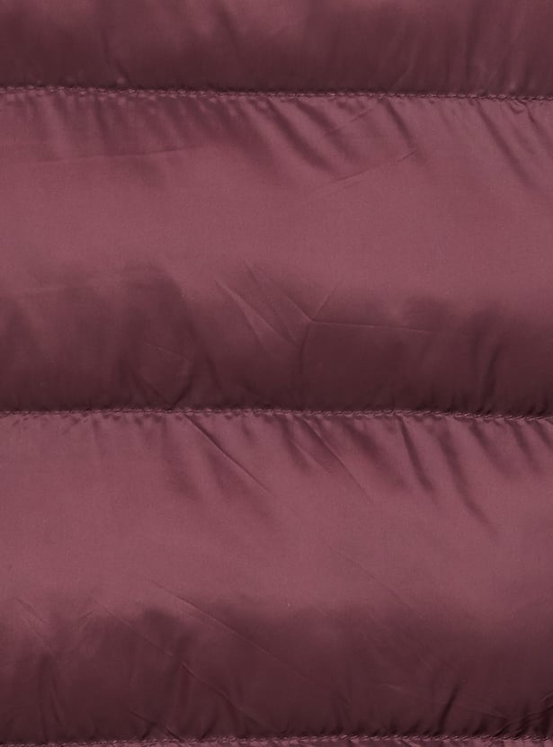 ALLEN SOLLY Quilted Bomber Jacket