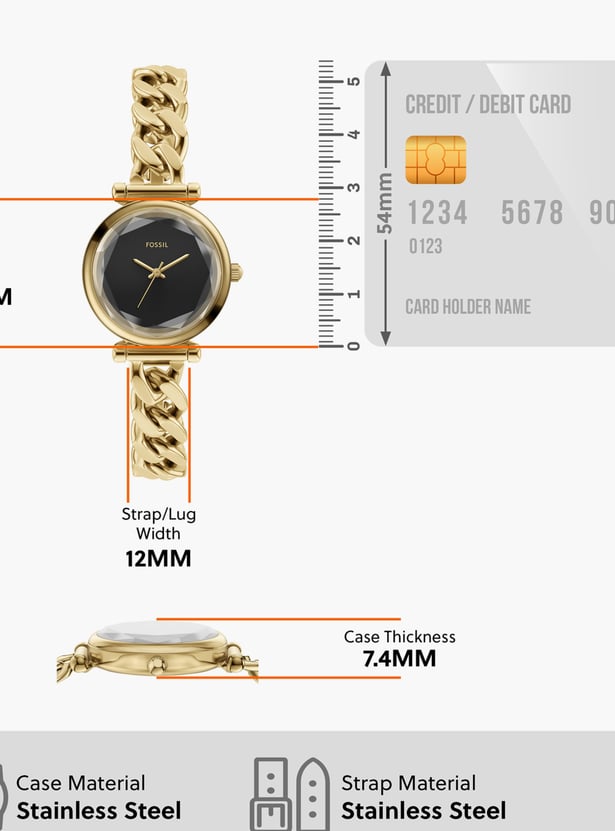 FOSSIL Carlie Analog Watch - ES5440I