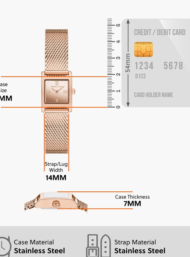 MICHAEL KORS Georgie Stainless Steel Analog Watch - MK4960I
