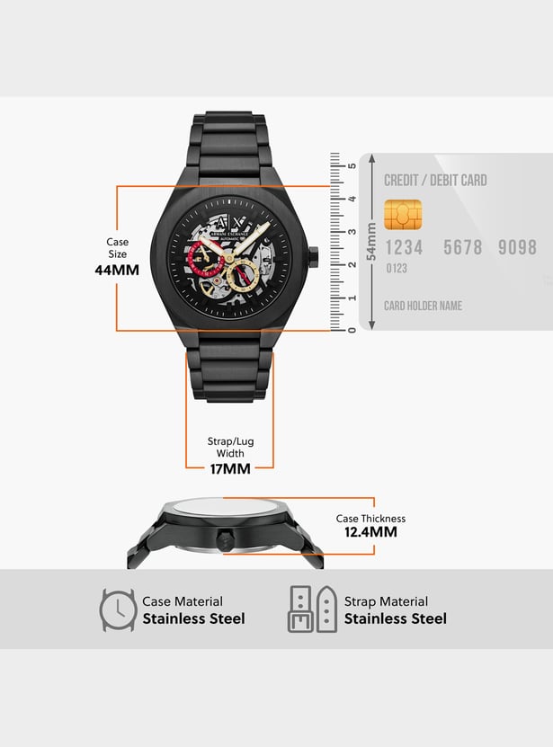 ARMANI EXCHANGE Sync Skeleton Automatic Watch - AX4196I
