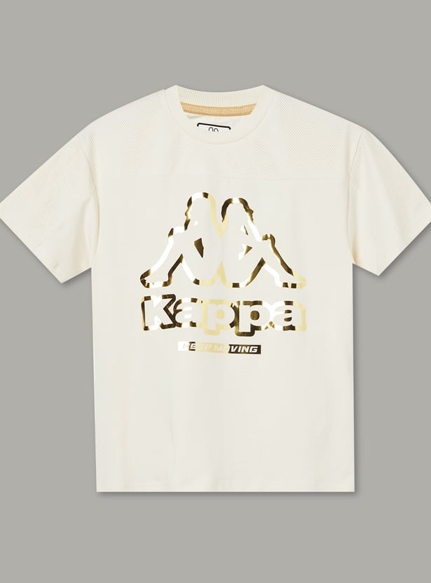 KAPPA Boys Brand Print T-shirt