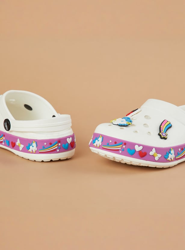 FAME FOREVER Boys Clogs with Unicorn Charms