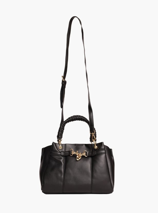 STEVE MADDEN Bflynn2 Solid Handheld Bag with Wallet