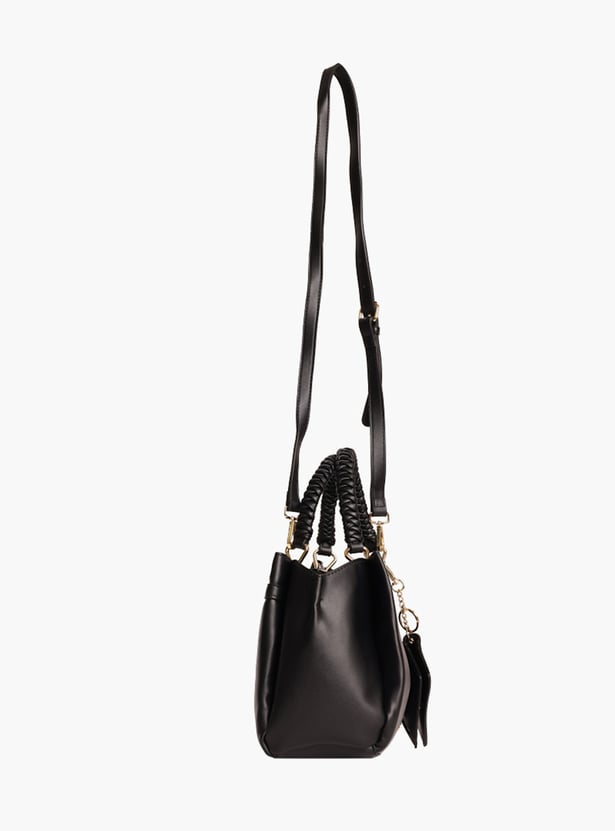 STEVE MADDEN Bflynn2 Solid Handheld Bag with Wallet