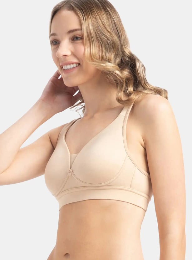 JOCKEY Solid Non Padded Non Wired Balconette Bra