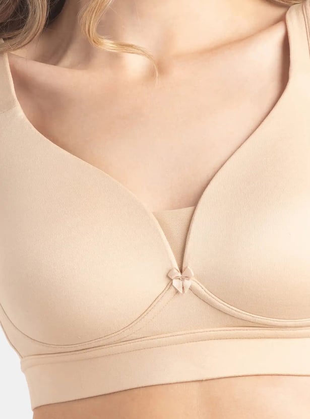 JOCKEY Solid Non Padded Non Wired Balconette Bra
