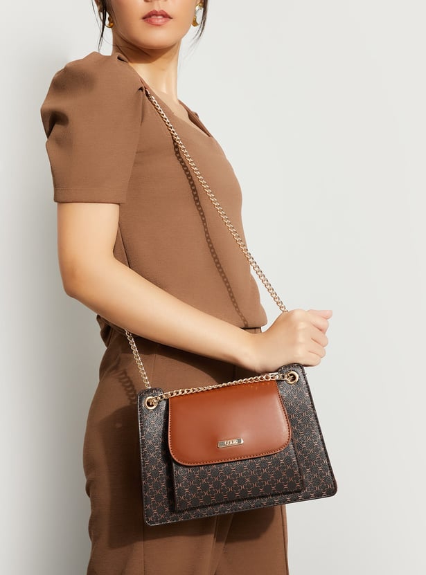 CODE Printed Sling Bag