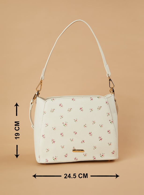 GINGER Floral Print Sling Bag