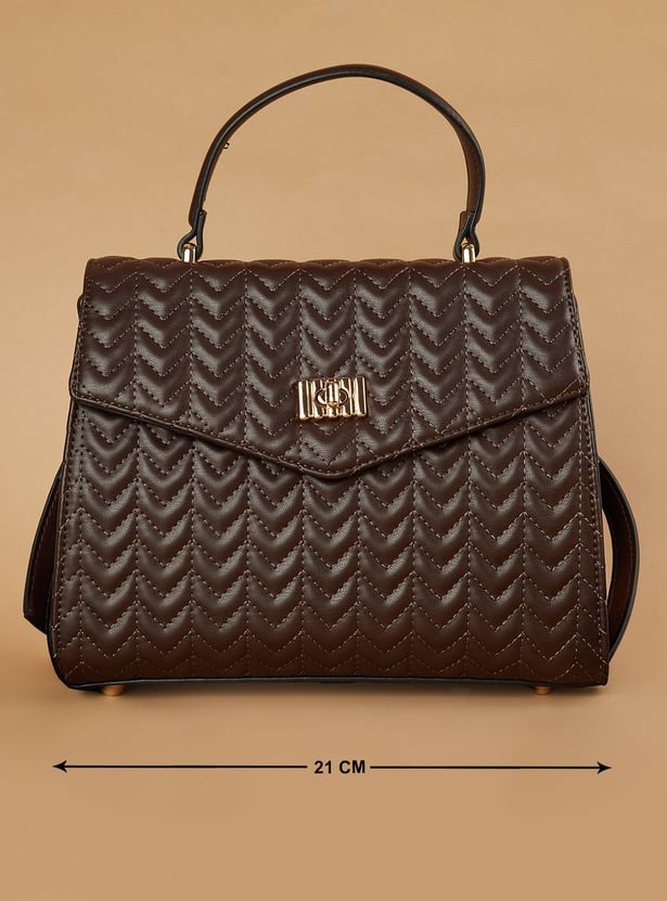 CODE Quilted Handheld Bag